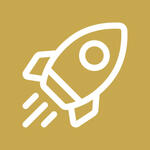 Financial boost icon